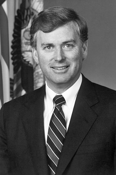 Picture of Dan Quayle. This image is a work of a U.S. military or Department of Defense employee, taken or made during the course of an employee's official duties. As a work of the U.S. federal government, the image is in the public domain.