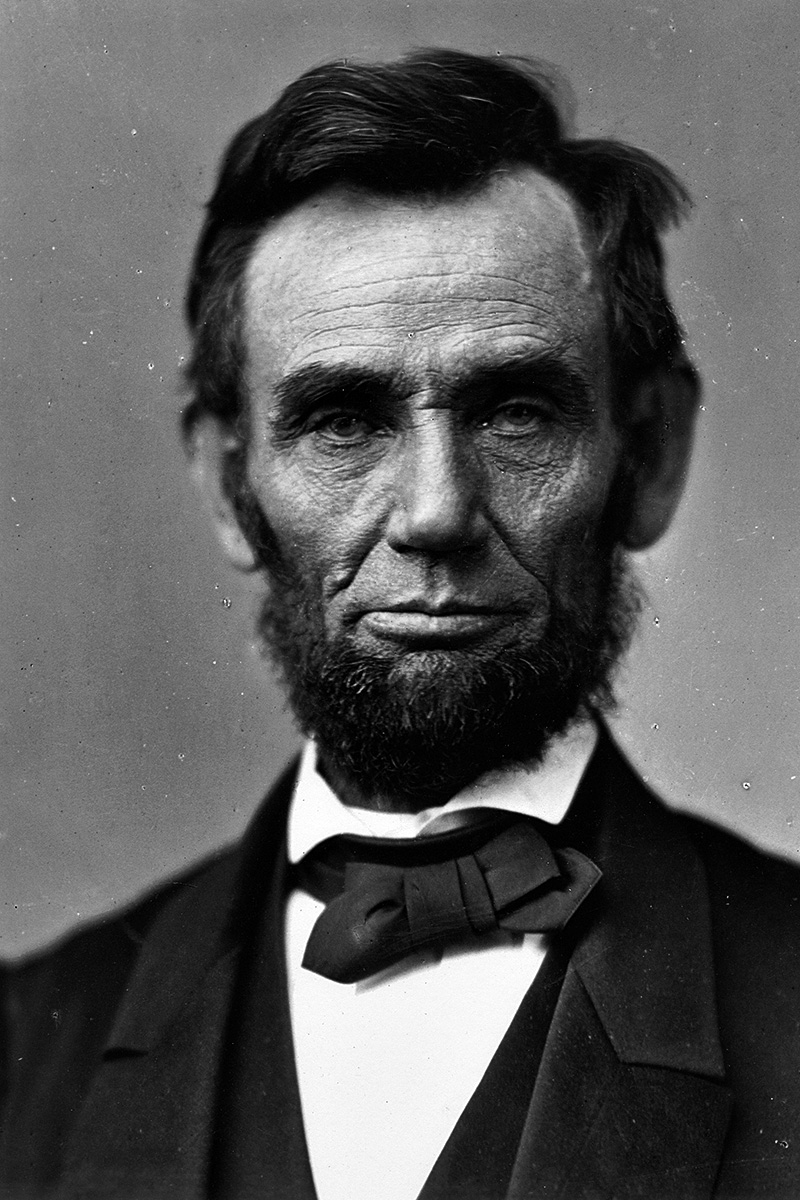 Picture of Abraham Lincoln. 