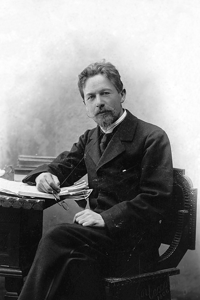 Picture of Anton Chekhov. This media file is in the public domain in the United States. 