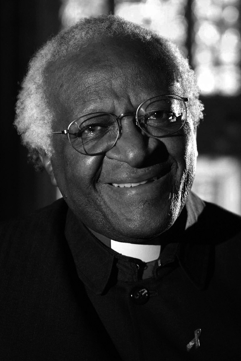 Picture of Desmond Tutu. This file is in the public domain.