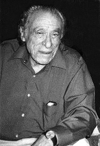 Picture of Charles Bukowski. 