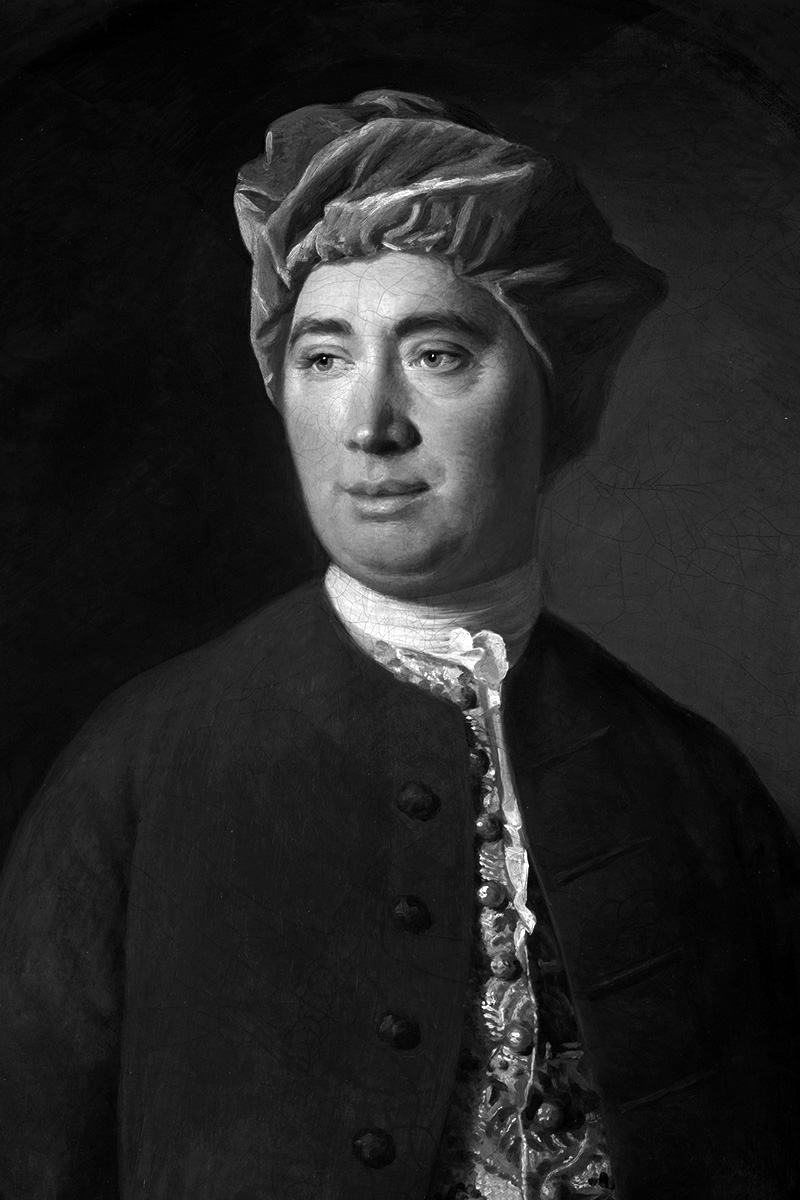 Picture of David Hume. This work is in the public domain in its country of origin and other countries and areas where the copyright term is the author's life plus 100 years or fewer.