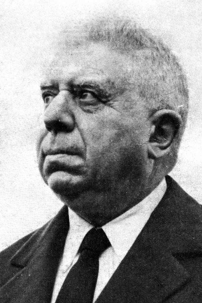 Picture of Eugenio Montale. Undated clipping from <em>Vasabladet</em>, author Kaj Hagman. This photograph is in the public domain in Finland, because either a period of 50 years has elapsed from the year of creation or the photograph was first published before 1966.