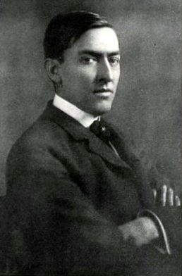 Picture of George Ade. George Ade talks of his stage ideals: the most recent portrait of George Ade (from 'The Theatre Magazine', Nov. 1904).