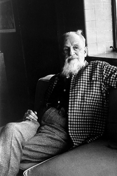 Picture of Rex Stout. This work is in the public domain in the United States because it was published in the United States between 1928 and 1977, inclusive, without a copyright notice. 