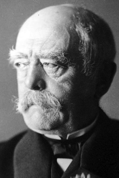 Picture of Otto von Bismarck. Otto von Bismarck-Schönhausen (Reichskanzler of Germany, 1871 - 1890) in Bad Kissingen on 31st August 1890 after his resignation. Photo by Jacques Pilartz.