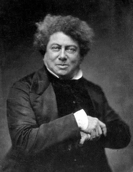 Alexandre Dumas, père, November 1855 by Nadar (1820–1910). Picture of Alexandre Dumas.