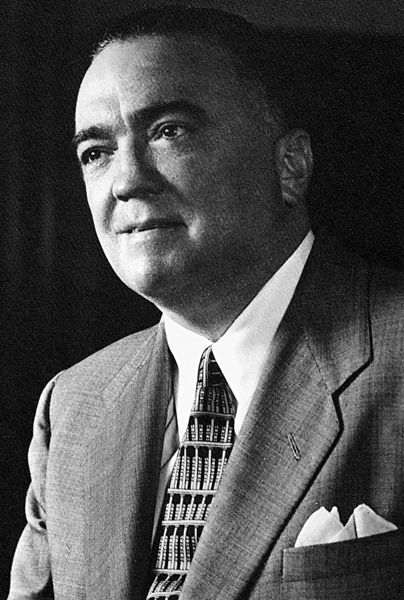 Picture of J. Edgar Hoover. FBI photo at http://www.fbi.gov/multimedia/images/history/hoover.jpg