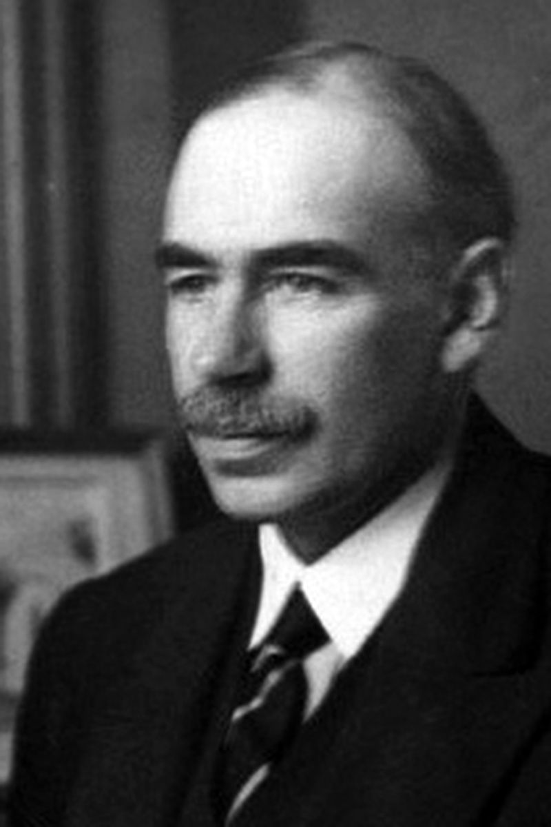 Picture of John Maynard Keynes. This work is in the public domain in its country of origin and other countries and areas where the copyright term is the author's life plus 70 years or fewer.